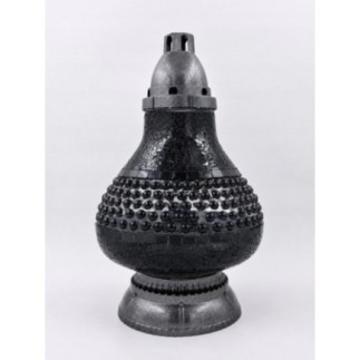 Znicz Witraż Karafa Koral Black – elegancki znicz dekoracyjny