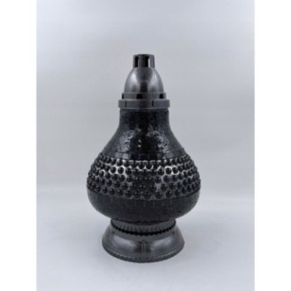 Znicz Witraż Karafa Koral Black – elegancki znicz dekoracyjny