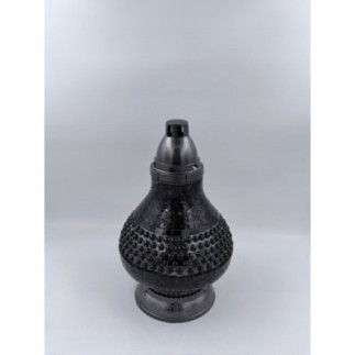 Znicz Witraż Karafa Koral Black – elegancki znicz dekoracyjny