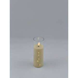 Świeca LED wkład do znicza |dekoracyjne druciki - 15 cm