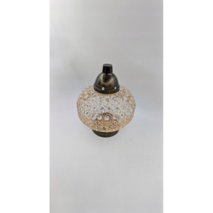 Znicz led Ilumini złoty 35,5 cm