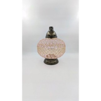 ZNICZ BIG WAZA – elegancki znicz ozdobny z kryształkami | 36 cm
