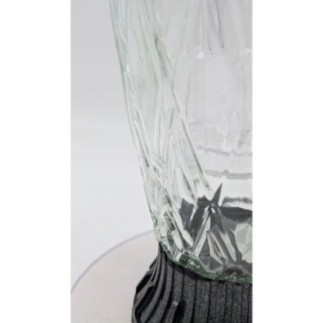 Znicz SOLARNY ZP 593 CAŁOROCZNY, Biało-Srebrny 27 cm - Biały płomień