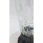 Znicz SOLARNY ZP 593 CAŁOROCZNY, Biało-Srebrny 27 cm - Biały płomień
