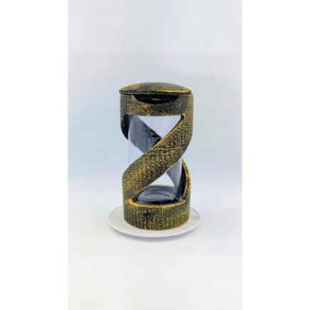 Znicz Elegancki Żywiczny 27 cm Złoty Znicz na Cmentarz Artystyczny Nastro