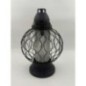 LAMPION DEKORACYJNY CZARNY 39 CM – elegancja i nowoczesny design