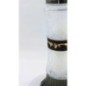 Znicz Nagrobkowy ZC7 SZKŁO MROŻONE Złoto 33cm