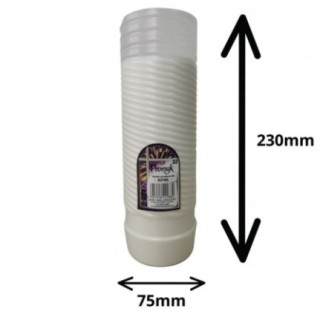 Wklad do znicza Ignis Promyk 32 - 8szt. 23 cm