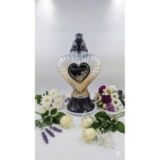 ZNICZ DUŻE SERCE WSPOMINAMY 41 CM