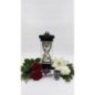 Kapliczka czarno-złota 24,5CM RÓŻA