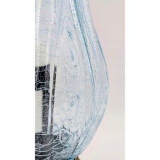 Znicz wazon mrożony ZC5 FLAKON ZŁOTO 42CM 1.9KG