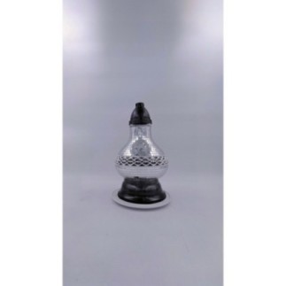 Znicz Całoroczny karafka Decor metaliczna srebro 32cm