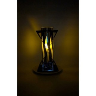 Znicz solarny LED Klepsydra – nowoczesny i elegancki na cmentarz