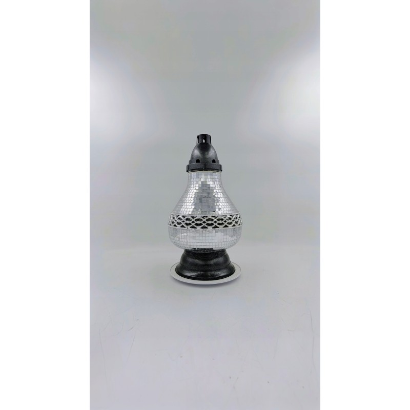 Znicz Całoroczny karafa Decor metaliczna srebro