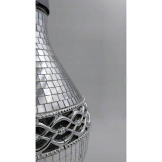 Znicz Całoroczny karafa Decor metaliczna srebro